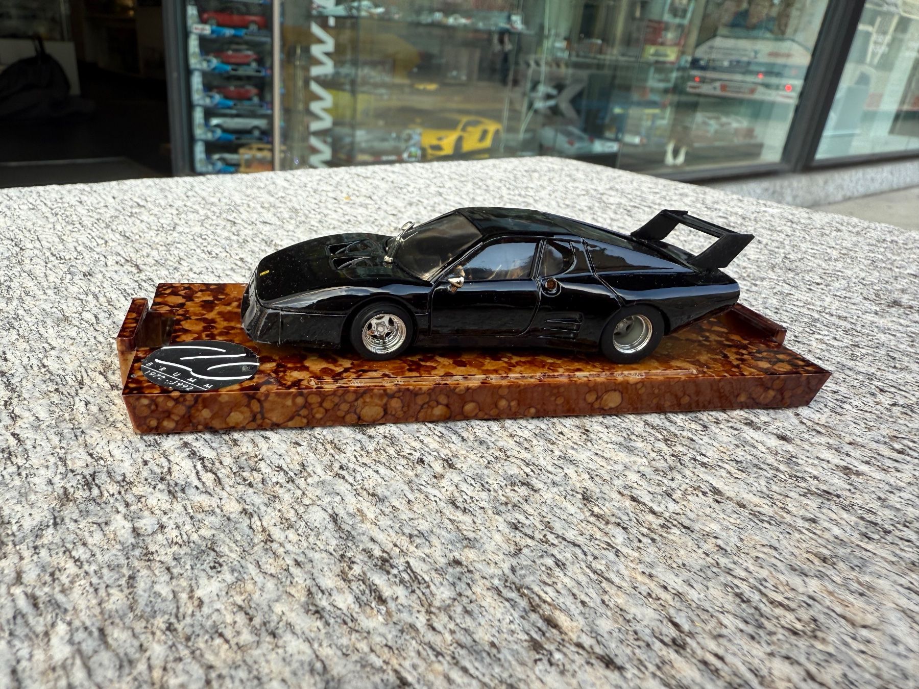 Brumm Modellautos: Brumm 1:43 Ferrari black 512BB Street – Gebraucht aus Chiasso von Carrara-Modellismo 5