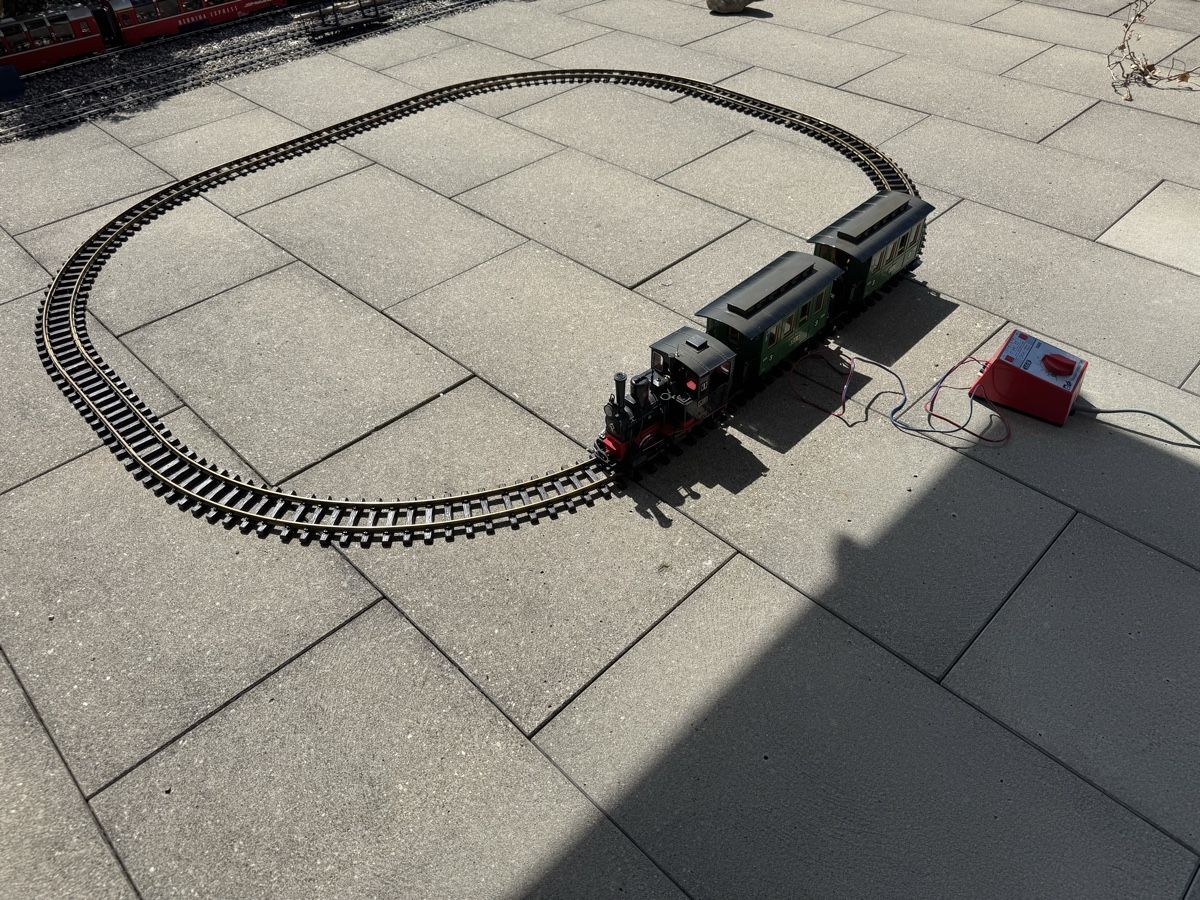 LGB Modellini di ferrovie: LGB Murtalbahn Starterpackung Spur G – Usato da Stadel venduto da Himmelrosa