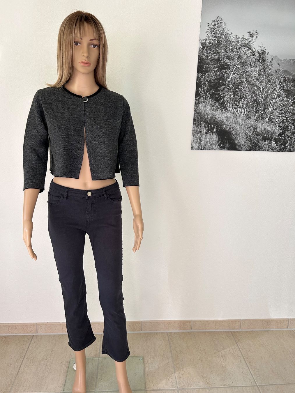 Giacche: Stylish Cropped Jacket Massimo Rebecchi – Usato da Saland venduto da ele_vc96 2