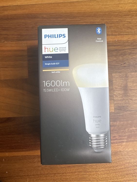 Philips Hue White 1600 E27 - Smart Lighting | Kaufen auf Ricardo