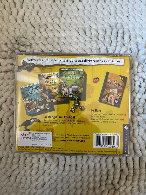 Jeu Le fabuleux voyage de l’Oncle Ernest pour PC Kaufen auf Ricardo