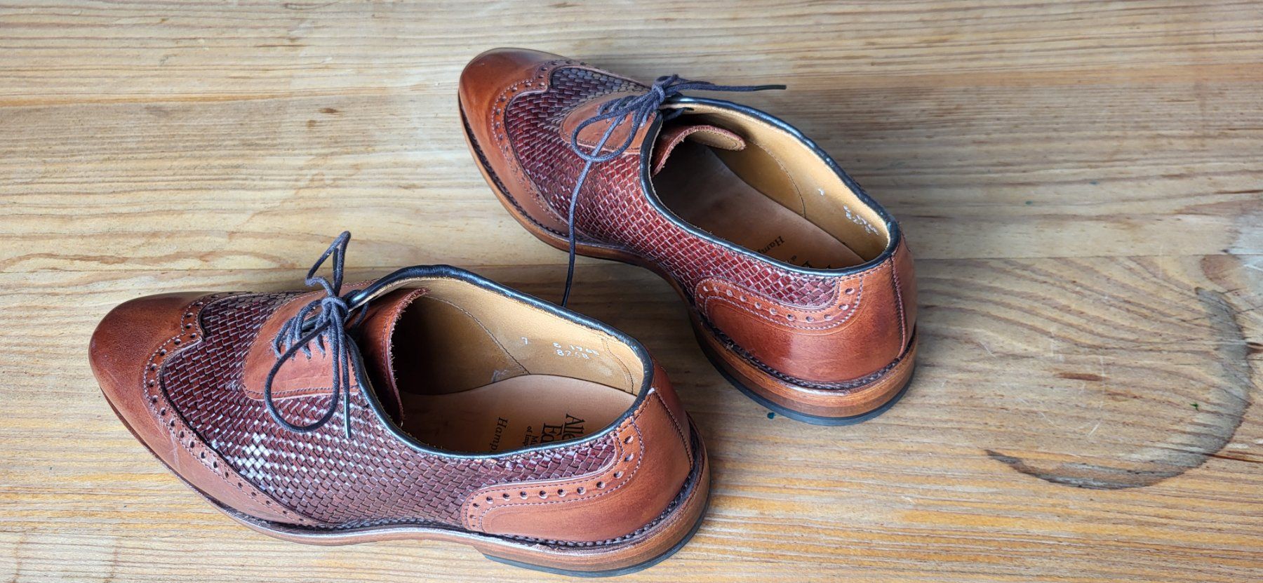 Scarpe da uomo: Herrenschuhe Allen Edmonds "Hampstead" – Usato da Langenthal venduto da Rogab 1