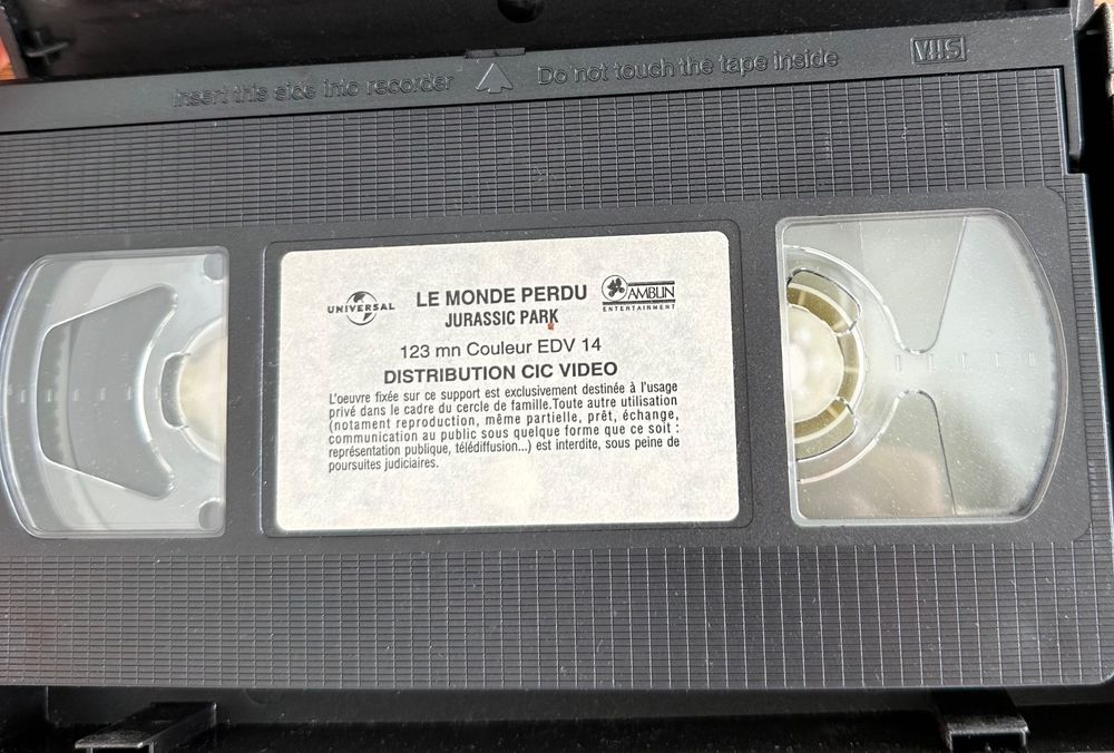 Cassettes VHS Jurassic Park Kaufen auf Ricardo