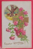 PRÄGEKARTE, EASTER GREETINGS