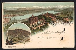 Litho Zürich, Gruss vom Uetliberg, Rest