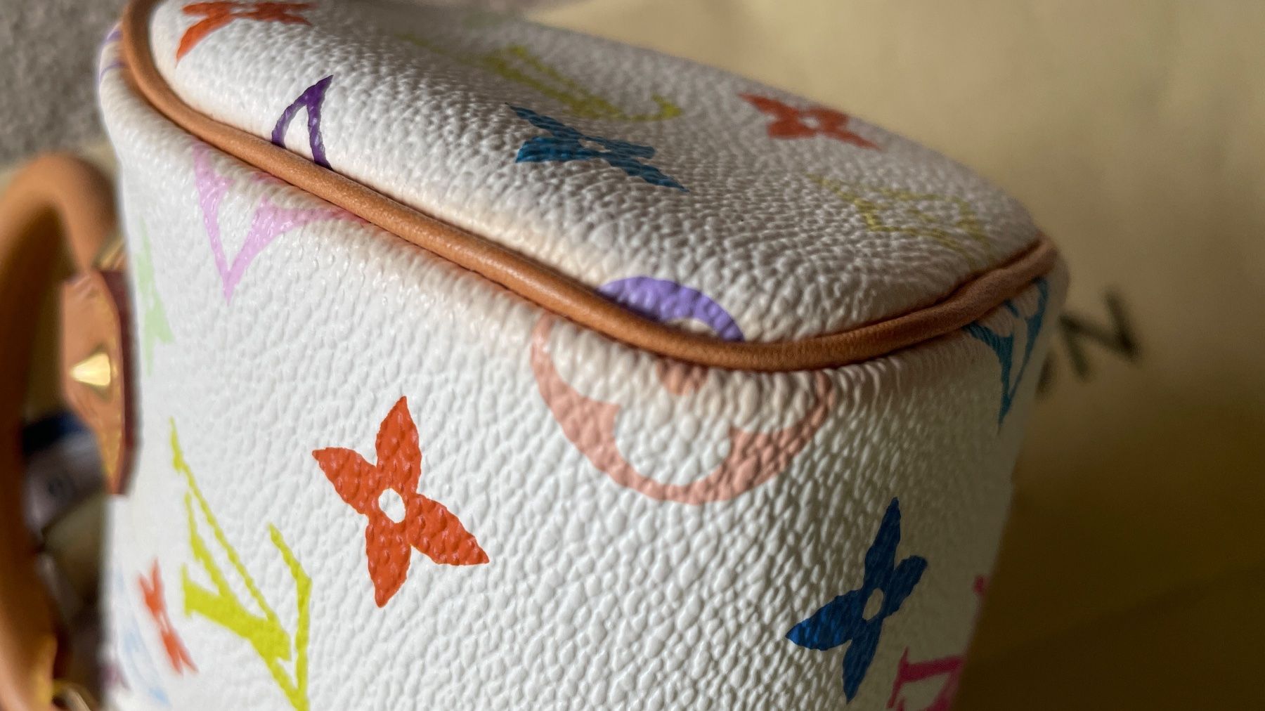 Louis Vuitton Borse da donna: Louis Vuitton Speedy Nano Multicolor Murakami – Usato da Jussy venduto da Retrove 5