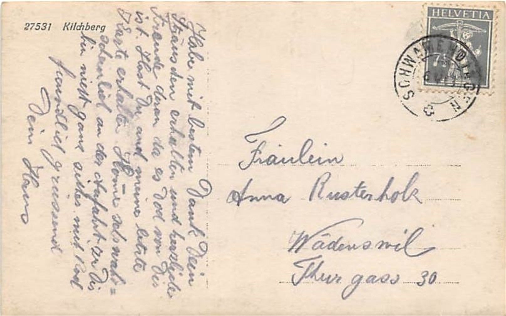 Cartes postales: Kilchberg – D'occasion à Ottikon b.Kemptth. par Neptun1974 1