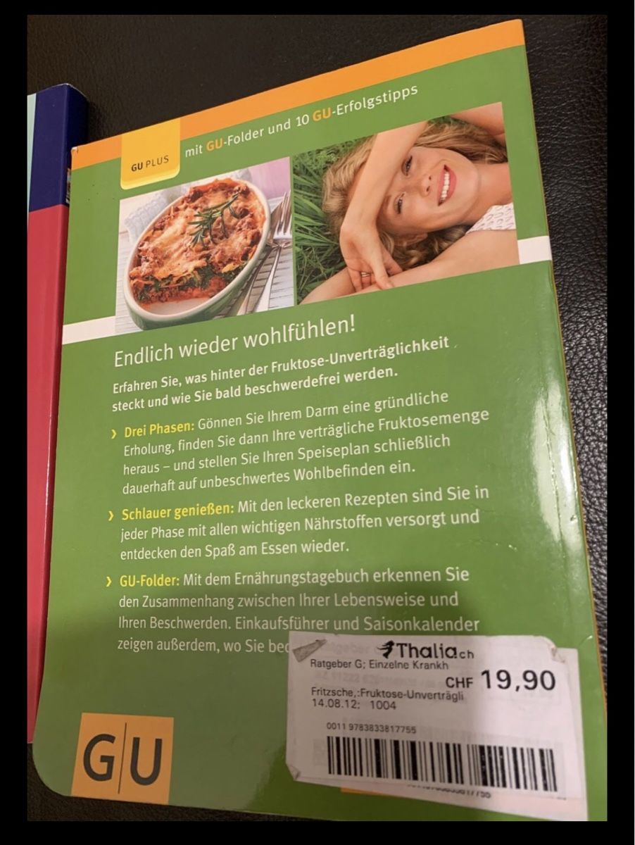 Livres: 2er Set Bücher Fruchtose Intoleranz – D'occasion à Oberwil BL par HappyWifeHappyLife 3