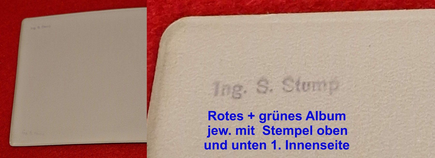 Album: Vintage 3 Ansichtskarten-/Postkarten-Alben mit Plastikhüllen – Usato da Zürich venduto da silver-team 7