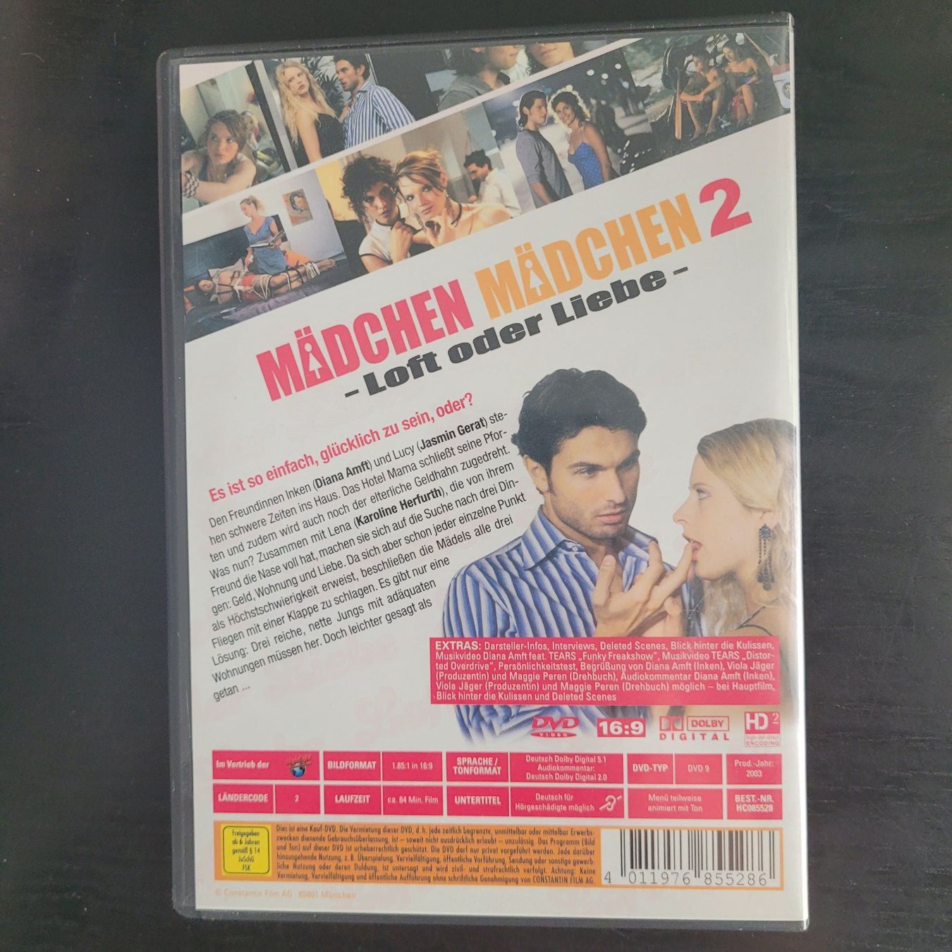 Alle DVDs: Mädchen Mädchen 2-Diana Amft,Jasmin Gerat / DVD – Gebraucht aus SCHÜBELBACH von CoKaHa 1