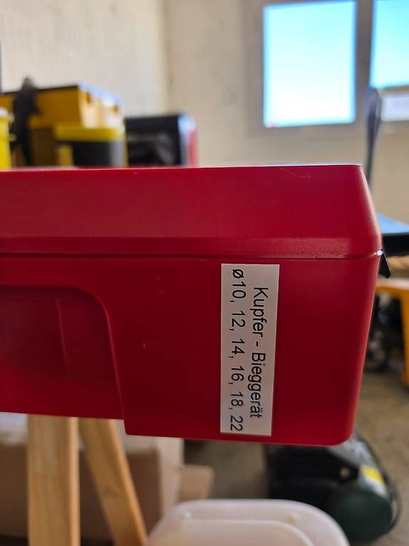 Alle Maschinen: Rothenberger Kupfer Biegemaschine – Gebraucht aus Fischbach LU von luk_9tzs 2