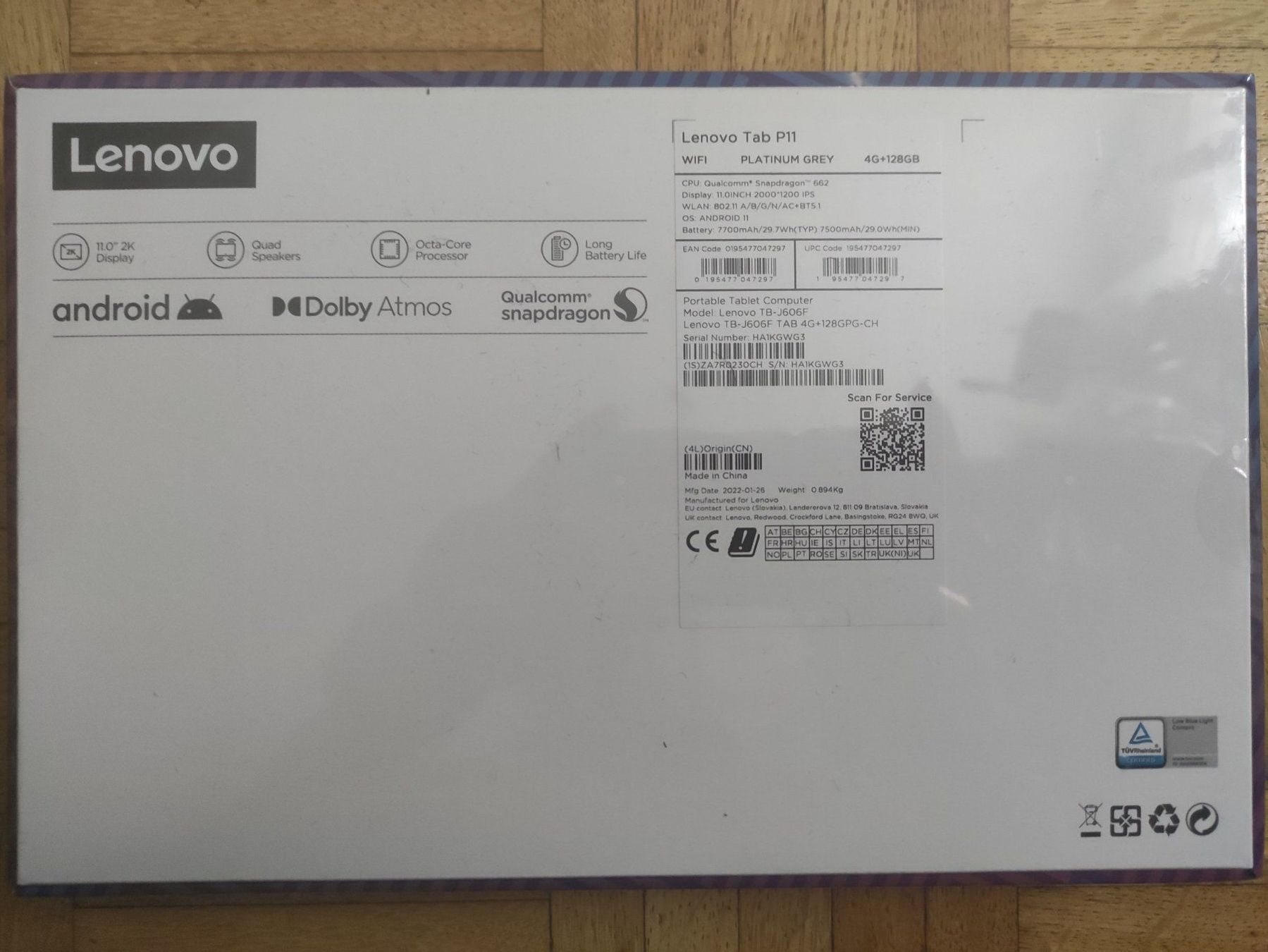Lenovo Tablet PC: Lenovo Tab P11 NEU -ungeöffnet - – Neu und originalverpackt aus Biel/Bienne von  1