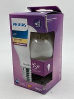 Philips LED Lampe E27 8.5W 1055lm 2700K Warmweiss 75W