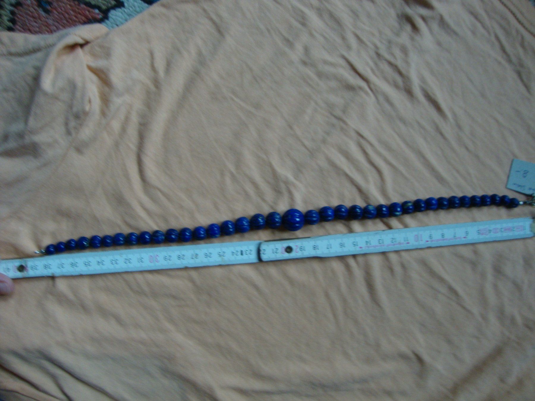Catenine: blaue Edelsteinkette – Usato da Laufen venduto da ereli 3
