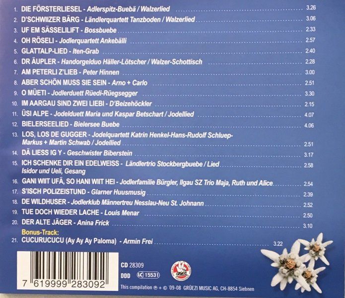 CDs: 20 urchigi Alpeschlager - Folge 4 – Gebraucht aus Grüningen von azulmarron 1