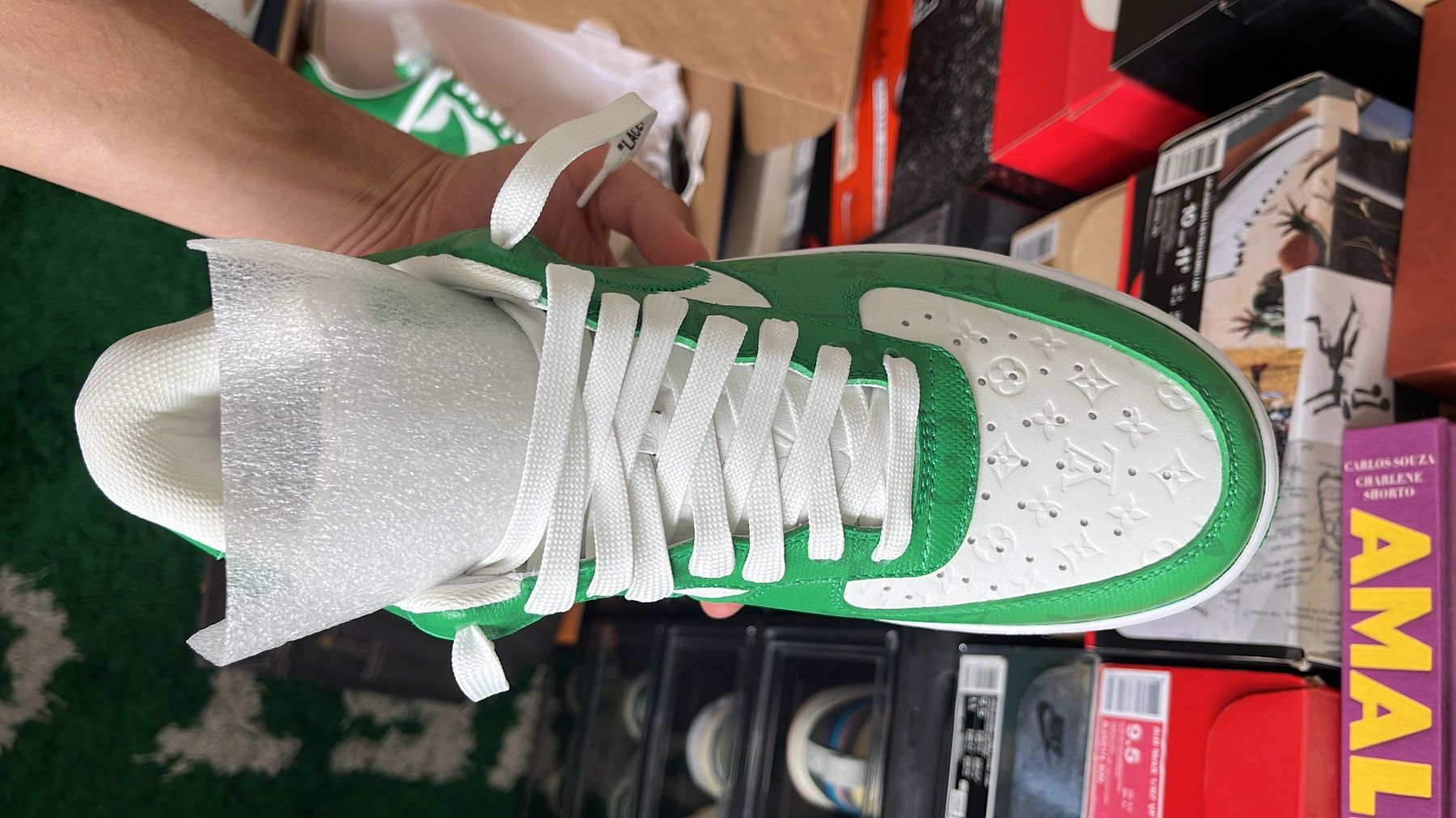 Louis Vuitton Chaussures hommes: Air Force 1 Louis Vuitton – Neuf avec emballage d'origine à Genève par 3M_JR 5