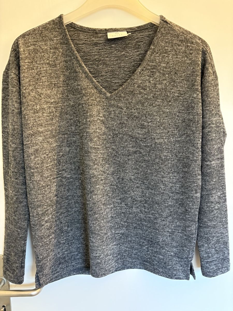 Pullover & Sweatshirts: Kaffe Pulli, grau meliert, Grösse XS – Gebraucht aus Dulliken von gab_jdr2