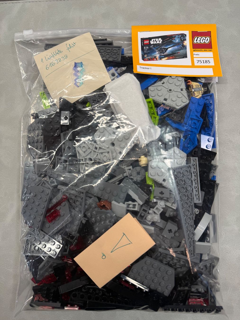 Lego Giocattoli: LEGO Star Wars Set: 75185 Tracker I – Usato da Courtaman venduto da zweiligrafix