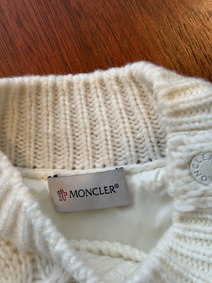 Moncler Maglioni & Felpe: Pull Moncler maille et nylon blanc taille XS – Nuovo (secondo la descrizione) da Genève venduto da iry_67wr 8