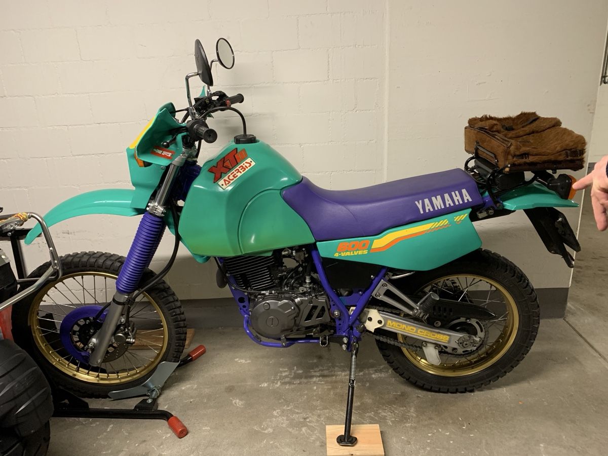Yamaha Enduro: Yamaha XT600 Veteran Grün Sonderedition – Gebraucht aus Winterthur von hollandia 6