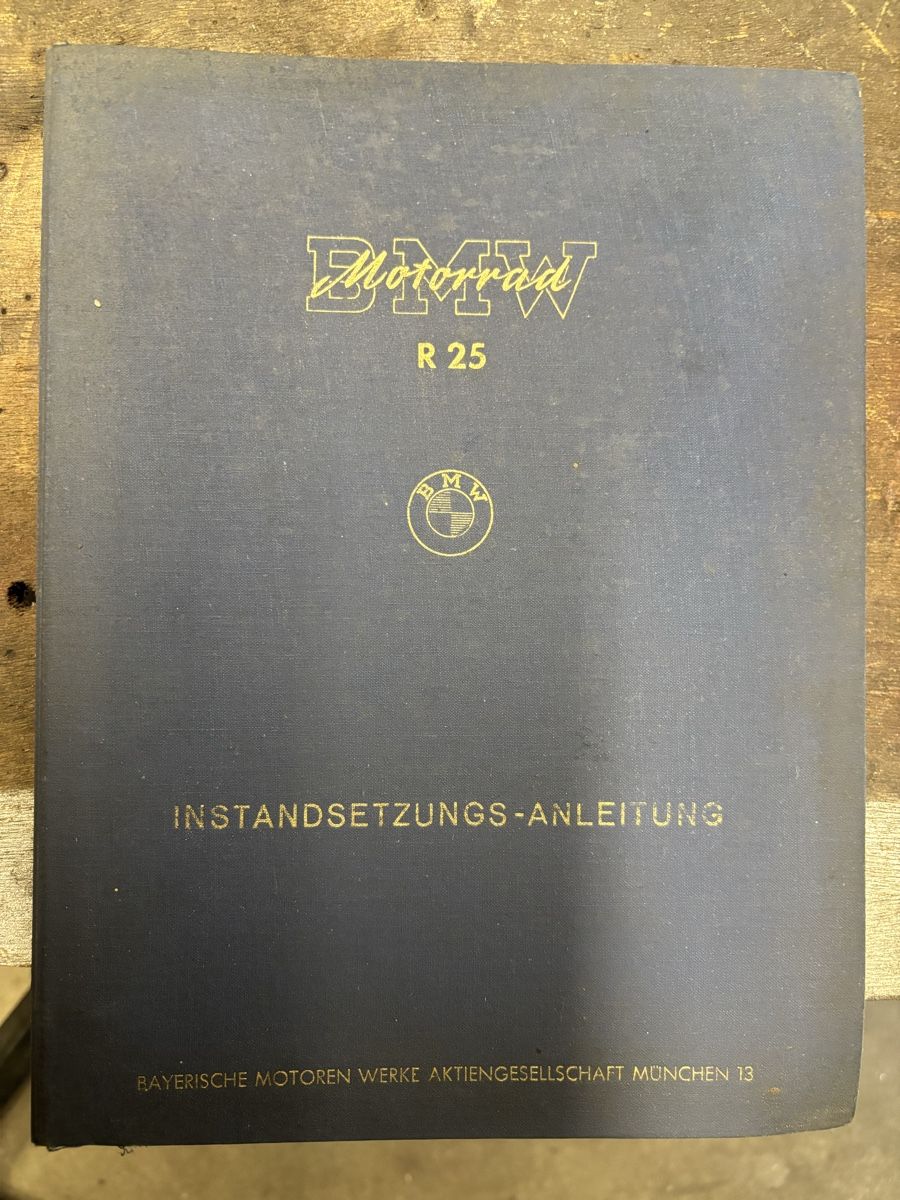 Libri: BMW R25 Original Instandsetzungs-Anleitung  – Difettoso da Mühlau venduto da bsa-driver