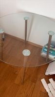 Glastisch rund wie neu