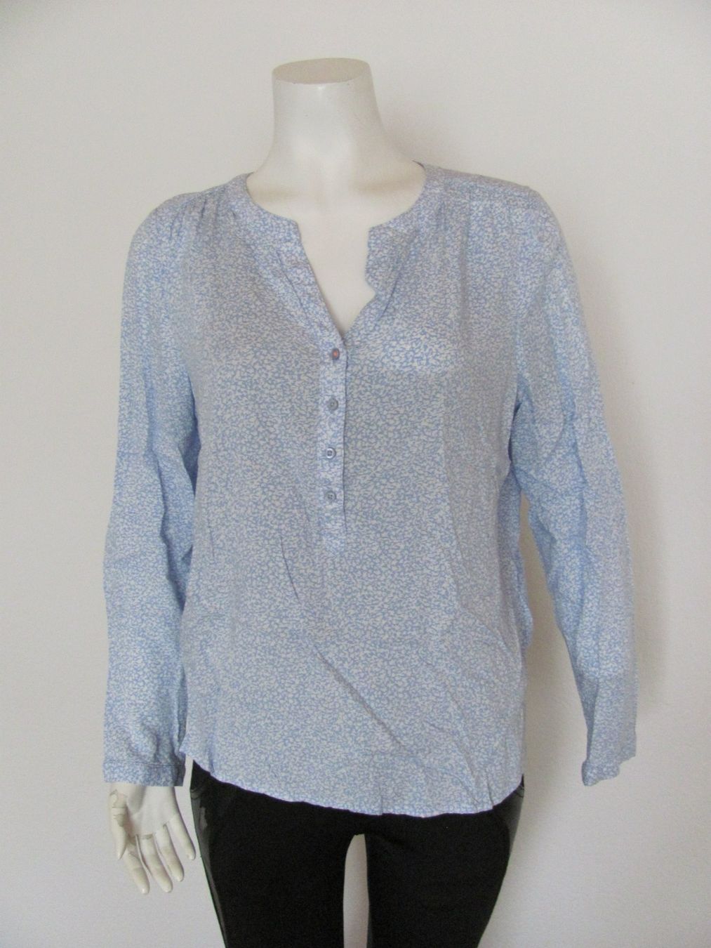 Camicette: Street One Bluse hellblau mit  Muster Gr.38 – Usato da Gümligen venduto da Fantapanda