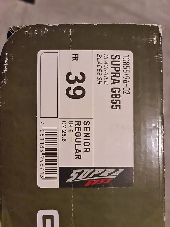 Pattini da ghiaccio: Patins à glace Graf Supra taille 39 – Usato da L'Orient venduto da eug_pqj5 1