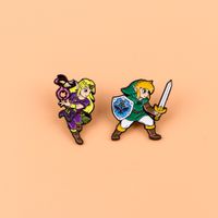 Legend of Zelda Pin Set Link und Zelda 
