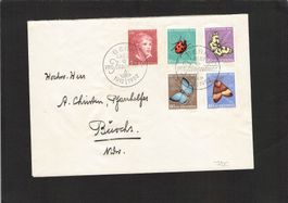 FDC Pro Juventute Satzbrief 1952 , 1.Xll.1952