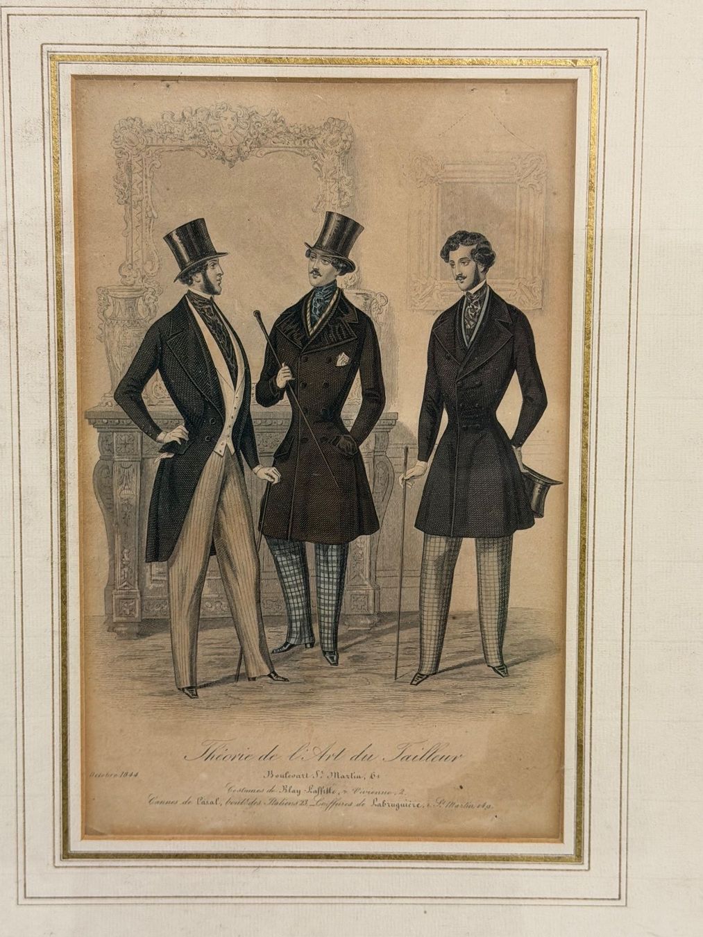 Tableaux: Modeplatte  1844 – D'occasion à Basel par PAUL_ART 1