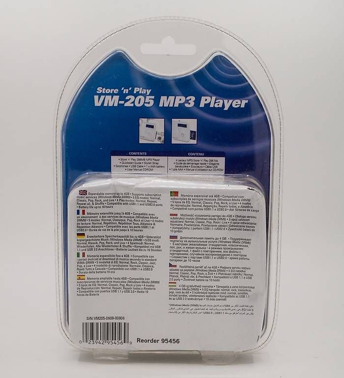 Verbatim Audio- & Mediensysteme: Verbatim VM-205 MP3 Player /New in Box – Neu und originalverpackt aus Thörishaus von vintagger 1
