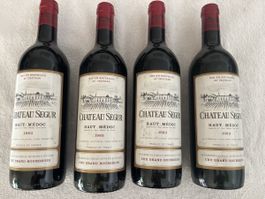 4x Chateau Segur Haut-Medoc 1983