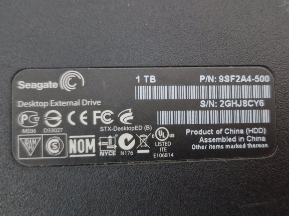 Seagate Dischi rigidi: Seagate Externe Festplatte 1TB gebraucht – Usato da Buchs SG venduto da mr9470 3