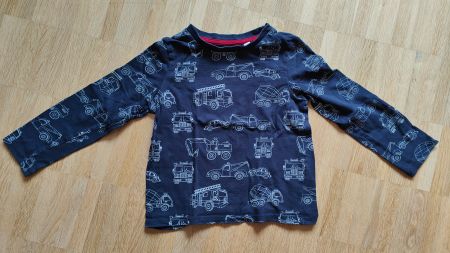 Dunkelblauer Pullover (Gr. 104)