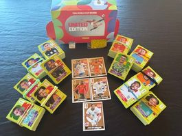 VIELE DOPPELTE PANINI-STICKER , MIT 5 BRONCENE-EXTRA-STICKER