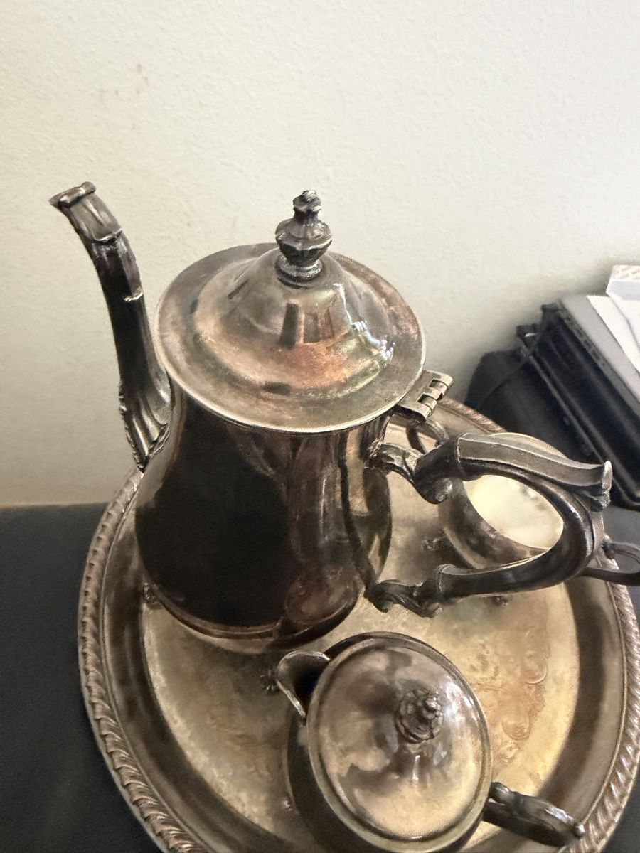 Geschirrsets: Tee- Kaffeeservice auf Serviertablett ! – Gebraucht aus Baden von noli.r 2