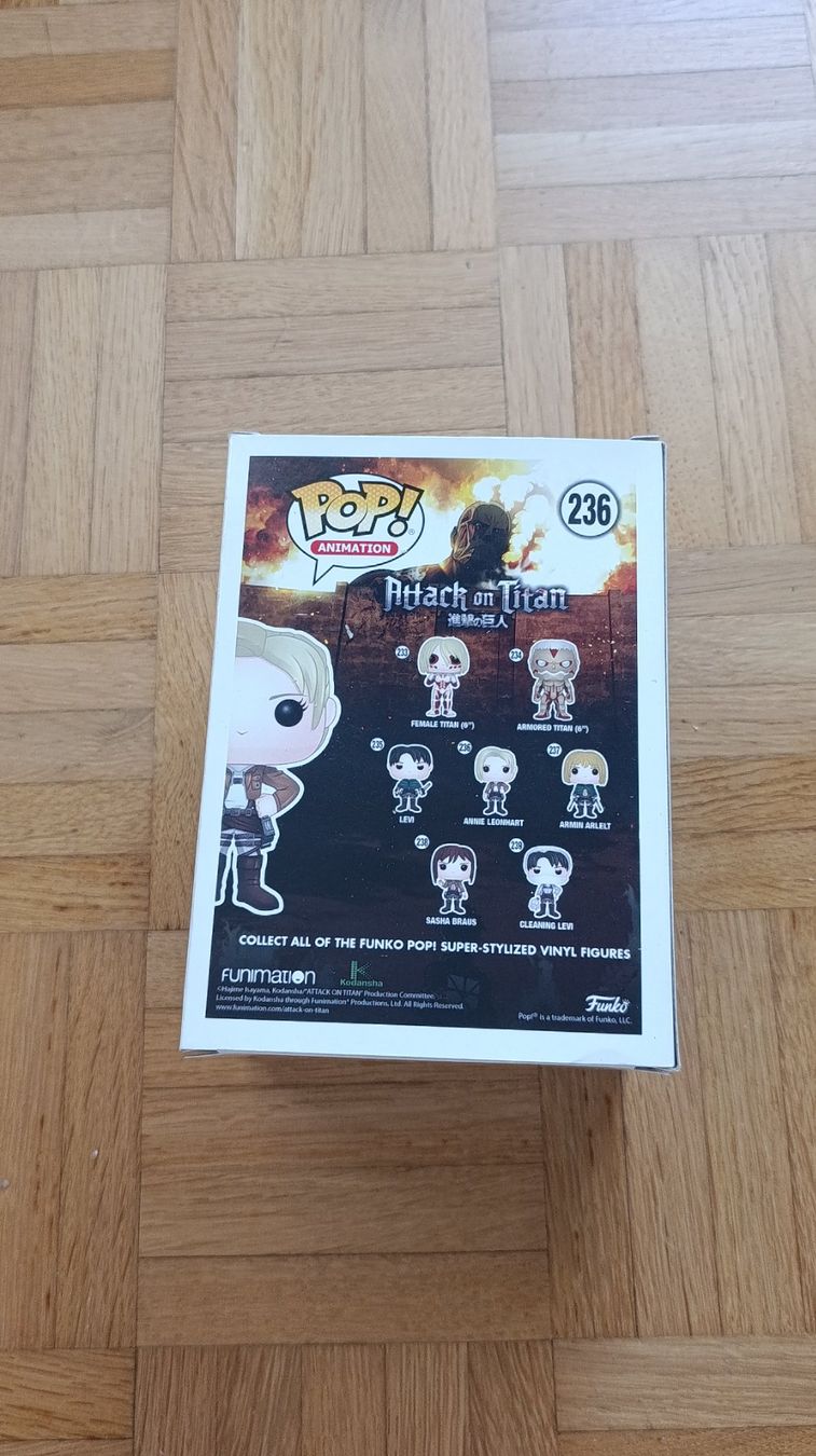 Funko Statuette: Funko Pop Attack on Titan - Annie Leonhart #236 – Nuovo (secondo la descrizione) da Spiez venduto da Stey 2