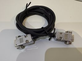 VGA-Adapterkabel 9-polige Buchse - 15-poliger Stecker, 2m