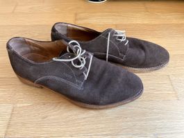 Elegante Geox Herren Schuhe aus Wildleder, Grösse 42