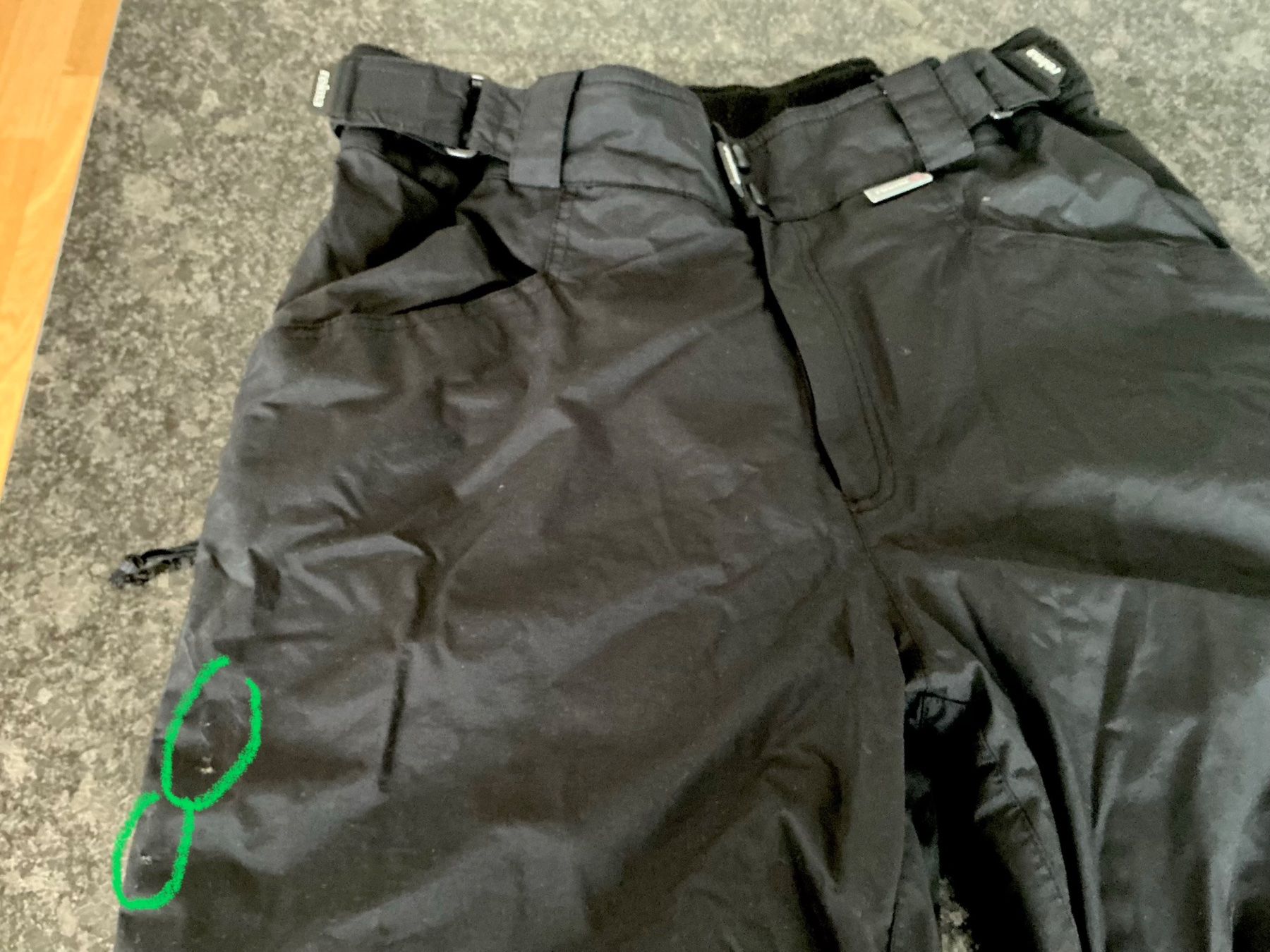 Reima Pantaloni: Reima Winterhose, Gr. M, schwarz, – Usato da Geroldswil venduto da Lilleke 6
