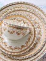 Antik RAR England Tee/Kaffeetasse Set (Von 1891)