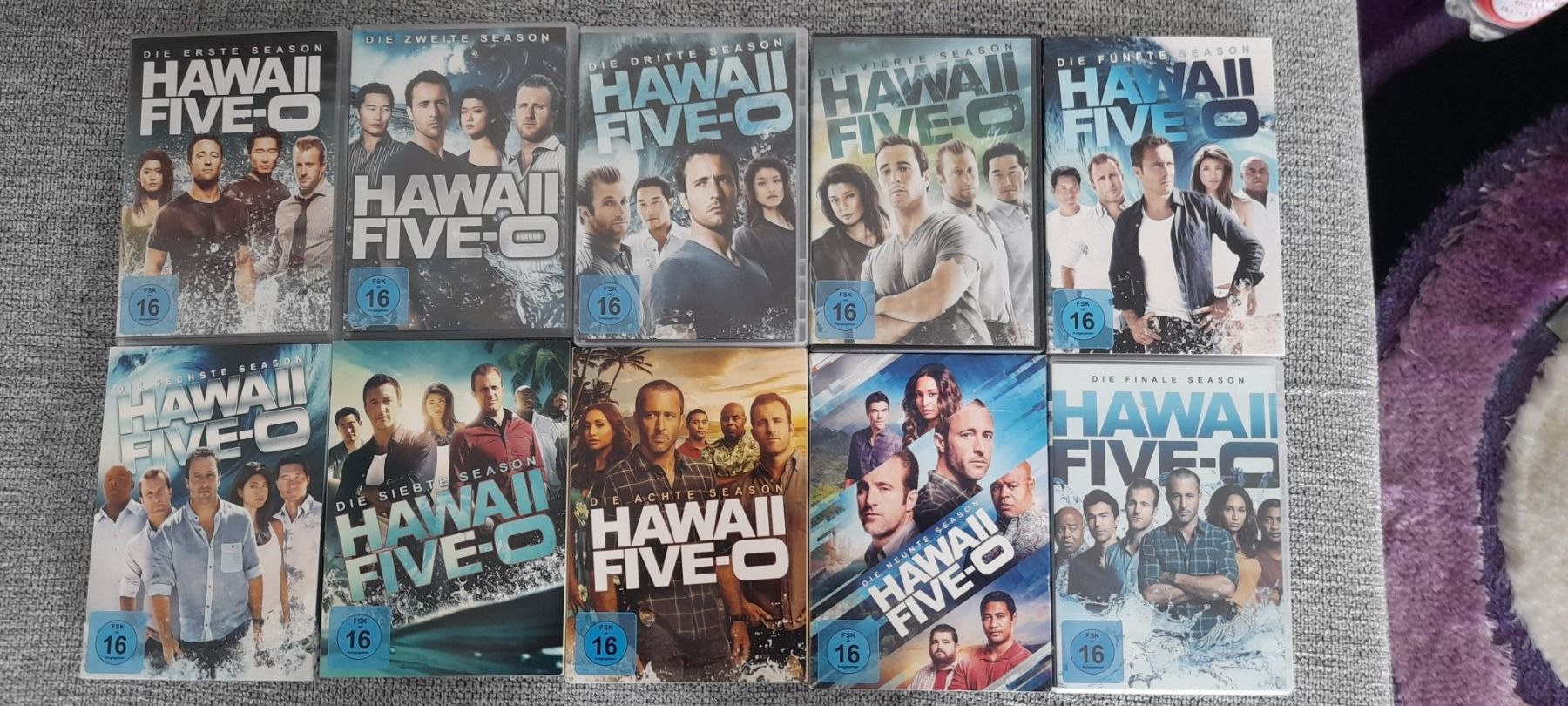 Alle DVDs: HAWAII FIVE - O - STAFFELN 1 - 10 – Gebraucht aus Aesch BL von