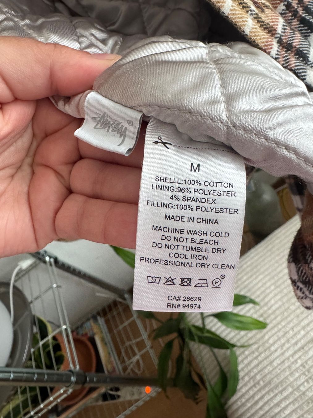 Camicie: Stüssy Flanellhemd Jacke Gr M – Usato da zürich venduto da tanike 4