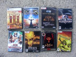 PC games 8 jeux en lot