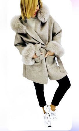 GIOVANNI manteau en laine beige neuf, jamais porté