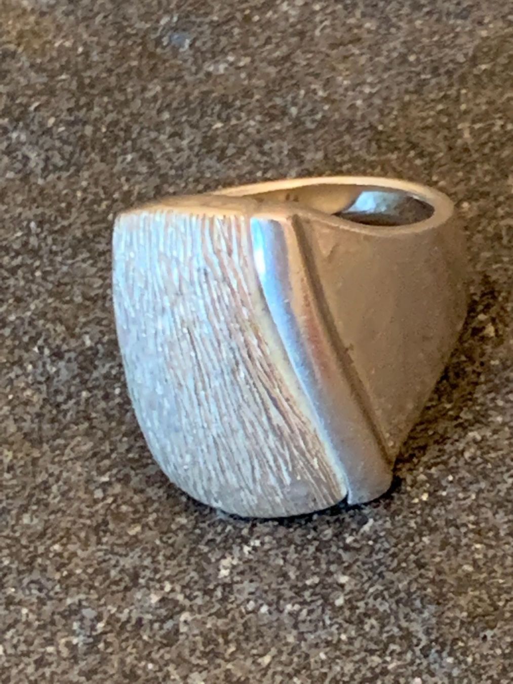 Anelli: massiver Silber Ring - super Design - Grösse 53 – Nuovo (secondo la descrizione) da Zürich venduto da uvu2 2