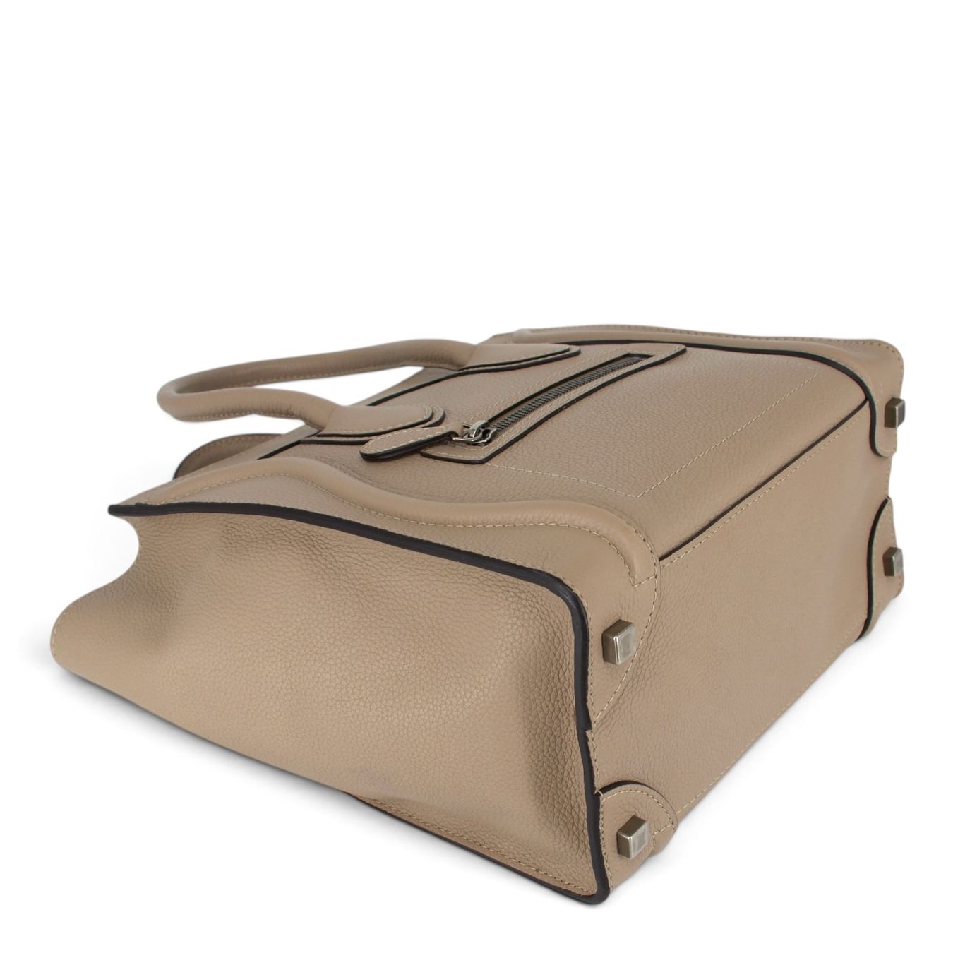Celine Borse da donna: Céline Micro Luggage beige – Usato da Binningen venduto da Designerlabels 6