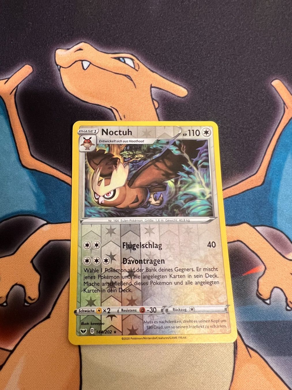 Pokémon Carte collezionabili: Noctuh (SSH 144) - Reverse Holo - Schwert & Schild – Nuovo (secondo la descrizione) da Bülach venduto da Pfrenzel