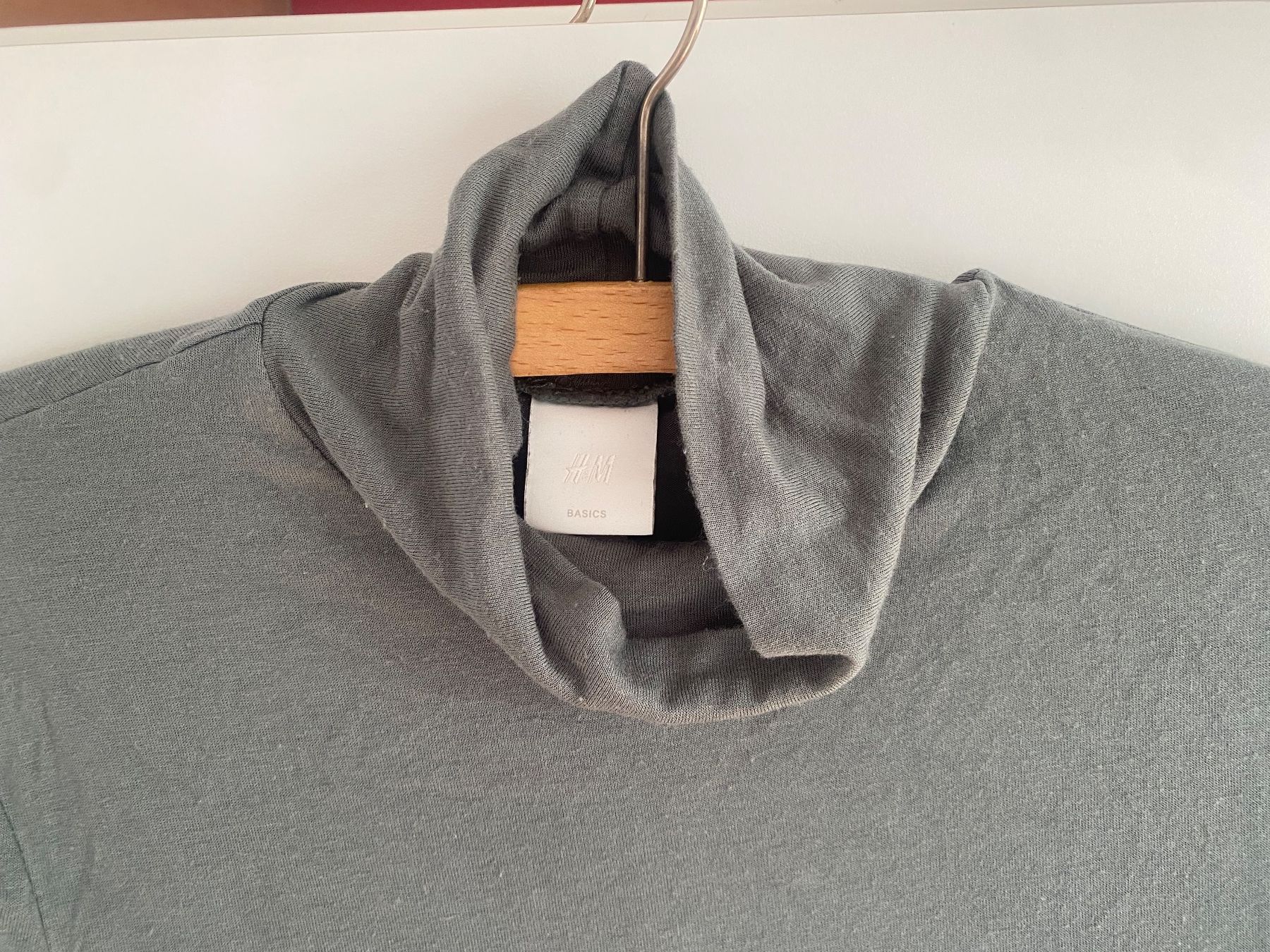 H&M Maglioni & Felpe: dünner Rollkragenpullover grün – Usato da Riedholz venduto da lenibeni03 2